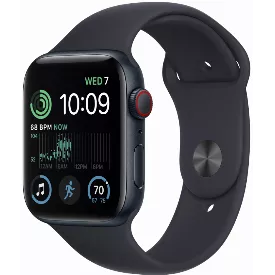 Умные часы Apple Watch Series SE Gen 2 40 мм Aluminium Case, midnight Sport Band S/M
